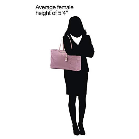 Travelpro Women's Maxlite 5-Laptop Carry-On Travel Tote Bag, Dusty Rose, One Size