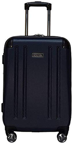 Kenneth Cole Reaction 8 Wheelin Expandable Luggage Spinner Suitcase Medium 25" (Navy)