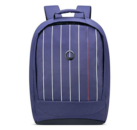 DELSEY Paris Securban Laptop Backpack, Blue, 13.3 Inch Sleeve