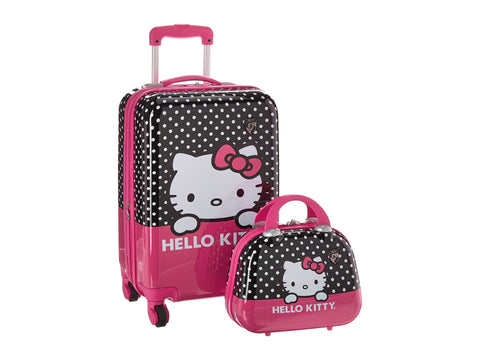 Heys America Unisex Hello Kitty 21" Spinner & Beauty Case Pink One Size