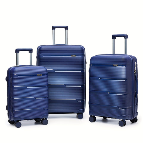 5pcs Luggage Sets, Carry On Suitcase, Hard Shell Lightweight Travel Essentials